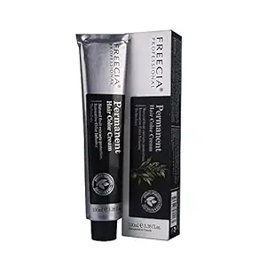 FREECIA Professional Hair Color Excellent Creme Permanent Super Rich Care Better Gray Coverage Dye (Light Golden Brown)