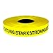 Produktbild Trassenwarnband 'Achtung Starkstrom' / Rolle 40 mm x 250 m