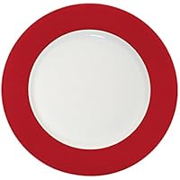 Excelsa "globo" rojo plano Wing plato de postre 20 cm