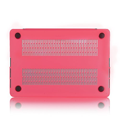 JAMMYLIZARD | Shell Cover für [ MacBook Pro 13.3″ mit Retina A1502 / A1425 ] Zweiteilige Gummierte Hülle, ROSA Matt - 5