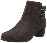  CAPRICE Damen Bella Stiefeletten, Braun (DK Grey Suede 206), 37.5 EU