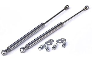 GOINGFAST Pour Opel Astra G Vérins À Gaz Amortisseurs Capot Moteur Inoxydable Chrome 98-05