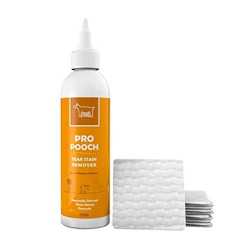 Pro-Pooch-Dog-Tear-Stain-Remover-Gently-Removes-Eye-Residue-Prevents-Stains-No-Harmful-Chemicals