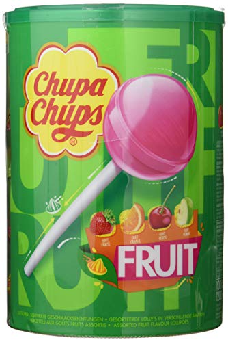 Chupa Chups Tubo 100 Sucettes Fruit 1, 2 Kg