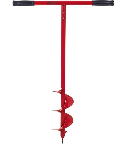 Foret Manuel Güde GH 150 Pour Jardin - Perceuse à Terre, Diamètre 15 Cm, Longueur 104 Cm - Pour Poteaux De Clôture Et Plantation