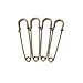 Produktbild AMIIBO Große Männer und Frauen Broschen Große Brust Pins Retro Pins Gewöhnliche Pullover Cape Brosche Bronze 10cm * 10PCS