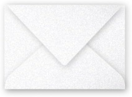 Pollen Pack of 5Â pqts 20Â Iridescent White Envelope 120g 75x100