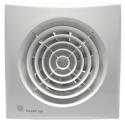 S & p silent-100 - Extractor bano silent-100-crz 8w 2100rpm