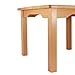 Children's Furniture Solid Beech Wood Children's One Table Natural Varnish