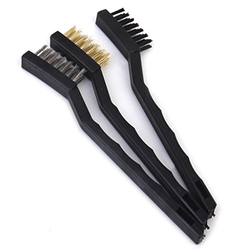 Gazechimp Mini-Drahtbürste Set 3 x Drahtbürsten - 6