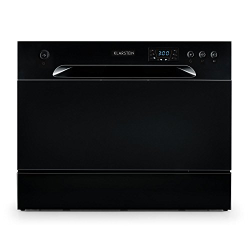 Klarstein Amazonia 6 - Lave-vaisselle de table, A+,1380W, 6 couverts, 49 dB,noir