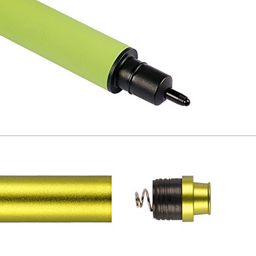 Mixoo Lapiz Tablet Lápiz Táctil Active Stylus Lapiz Tablet Punta Fina Stylus Activo Styli Touch Screen Pen Lapiz Digital Tablet con 1.9mm de Punta-verde