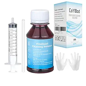 Inkjet Printers Printhead Cleaner for Epson NX625 NX530 NX450 NX425 NX420 NX230 NX130 NX127 NX125 NX430 NX330-3.4oz 100ml Cleaning Kit