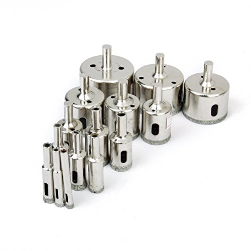 Preisvergleich Produktbild WINOMO Beschichtete Bohrer Bit Loch Säge-Set für Glas Fliesen Granit