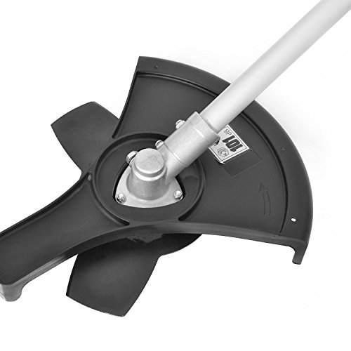HECHT Elektro-Motorsense 1238 Rasen-Trimmer Freischneider (1200 Watt, inkl. Fadenspule, 3-Zahnmesser und Tragegurt) - 7