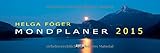 Mondplaner 2015 Tischkalender: Tischplaner by 