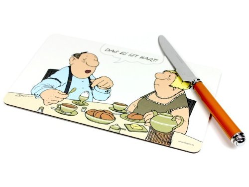 Brettchen Loriot Das Ei ist hart - 2