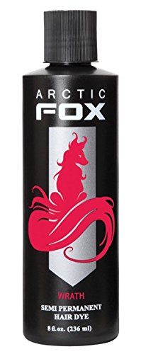 ARCTIC FOX SEMI PERMANENT HAIR COLOUR DYE (8oz, WRATH)