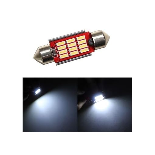 DELHI TRADERSS WV01RCA08028 12Smd Dome Led Light Interior Reading Bulb Roof Light for - Maruti Suzuki Alto 800 - White - Image 3