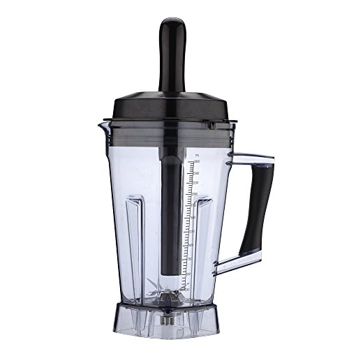 Homeleader K12-025 Power Mixer Smoothie Blender 2.8 Liter / 1800 Watt / BPA-FREI / 30.000 U/min. / 6 Edelstahlmesser - 6