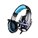 Produktbild Peanutaoc Gaming-Headset, 3,5 mm Stereo-Klinkenstecker mit Mikrofon, LED-Licht, für Xbox One S/Xbox ONe/PS4/Tablet/Laptop/Handy
