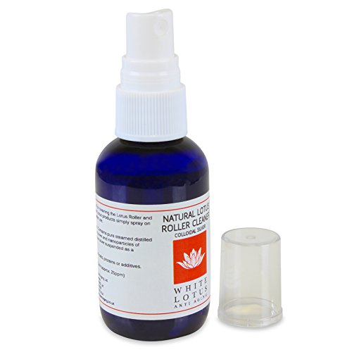 White Lotus Anti Aging- Natürliche Derma Roller/Stamp Reiniger 50ML – antibakteriell, gegen Pilze, antiviral – sicher und leicht anzuwenden - 3