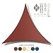 Produktbild SunnyJoy Sonnensegel 5x5x5m Dreieck Gleichseitig mit Edelstahl-Zubehör Sonnenschutz Wetterbeständig HDPE Atmungsaktiv UV Schutz für Garten Balkon und Terrasse,Terra