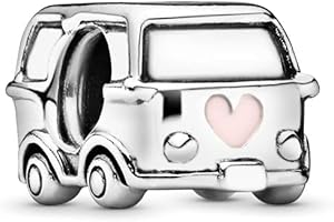 Annmors Charm Pendente Cuore Tartaruga Amore Ciondoli Compatibile con Braccialetti e Collane Donna