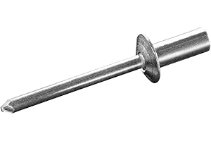 GOEBEL® - 250 x Dicht-Becherblindnieten Aluminium (Ø x L) 4,8 x 11,5 mm Flachkopf ISO15975 - Becher-Blindniete - Becher Blindniete - Dichtblindniete - Bechernieten - Dichtnieten - CUP