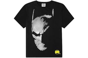 DC COMICS Men's Official Batman Character Cotton T-Shirt