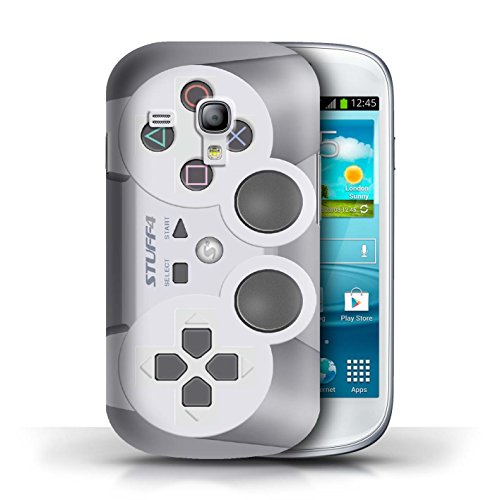 Preisvergleich Produktbild Gedruckt Schutzkoffer Schutzhüllen / Hülle für Samsung Galaxy S3 Mini / Playstation (PS1) Muster / Spielkonsolen Kollektion