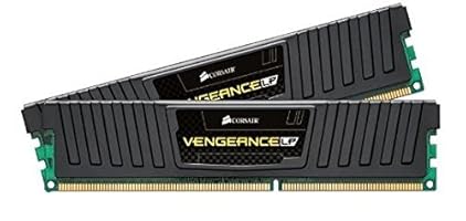 Corsair CML16GX3M2A1866C10 Vengeance Low Profile 16GB (2x8GB) DDR3 1866 Mhz CL10 XMP Performance Desktop Memory Schwarz