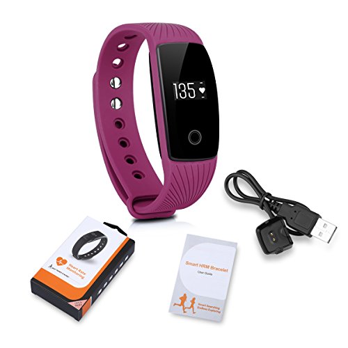 DIGGRO ID107 – Fitness Armband mit Herzfrequenz Sensor (OLED Display, Smart Armband Fitness Tracker mit Pulsmesser Aktivitätstracker Schrittzähler Schlafanalyse Kalorienzähler für ios Android) - 7