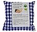 Produktbild Gute Nacht Kräuterkissen 20x20 BIO-Kräuter und BIO-Stoff BLAU