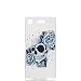 Produktbild Xperia XZ1 Compact Hülle, Sony Xperia XZ1 Compact Hülle, Anlike Sony Xperia XZ1 Compact (4,6 Zoll) Handy Hülle [Bunte Muster Design] Schutzhülle Etui Bumper für Sony Xperia XZ1 Compact (4,6 Zoll) - Skelett Blume