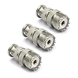 15250 e 33rd pl ste f aurora co 80011 N Stecker auf PL Buchse VCE 3 Stück BNC Stecker auf UHF Buchse PL-Adapter