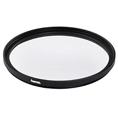 Hama Filtre UV (anti-UV et protection, compensation 4X, traitement antireflet, pour objectifs d'appareils photo 72 mm, O-Haze, traité) Noir