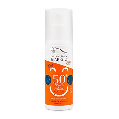 Les Laboratoires de Biarritz Algamaris - Crème solaire Enfant SPF50+ - 50ml certifiée Bio
