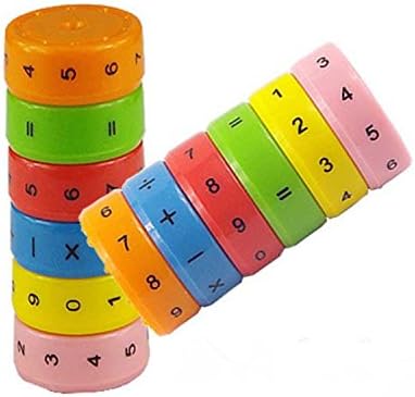 Dasiter 2pcs Magnetic Digital Combination Arithmetic Mathematics Learning Tools Kids Preschool Education Toys