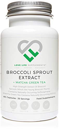 LLS Brote de Broccoli | 60 Cápsulas | 15,000mg por cada 2 Cápsulas | Contenido Alto de Antioxidantes | Vegetal Verde Rico en Fibra, Calcio, y Vitamina C | 50 Veces el Sulforafano que se Encuentra en el Brócoli Maduro | Apropiado para Vegetarianos y Veganos | Suplemento GMP Premium