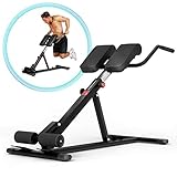 maquina para espalda casera ENTRENADOR MULTIFUNCIÓN 6en1: el entrenador de espalda y abdomen reemplaza 6 equipos de ejercicios diferentes como máquinas de abdominales o tablas de inmersión;Incluye mancuernas cortas y largas