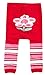 Tick Tock Baby Girls Cotton Rich Design Leggings Red 0-6 months