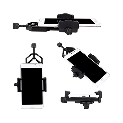 Svbony Universale Smartphone Adattatore per Microscopio Binoculare/Telescopio Monoculare con iPhone 7/7Plus/6/6S Samsung Galaxy S7/S6/ LG e Altro