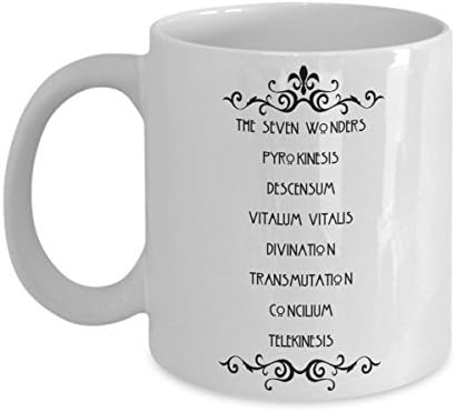 The Seven Wonders American Horror Story Coven This 11oz American Horror Story Mug Is The Perfect American Horror Story Merchandise Gift For Any Fan of American Horror Story