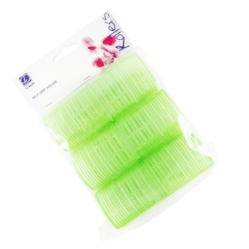 Pack of 6 Velcro Self Grip Rollers. Approx 5cm Diameter.