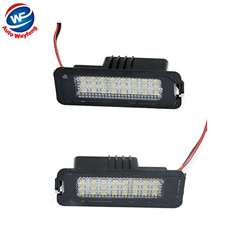 Auto Wayfeng WF Luci targa auto Nessuna luce LED targa errore per Golf GTI MK5 MK6 R32 Rabbit CC Eos polo Scirocco