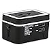 Produktbild TOOGOO Reiseadapter, weltweit in einem Universal-Reise-Stecker-Ladegeraet Upgraded AC Power-Stecker-Konverter-Ladegeraet mit 2 USB-Ports Sync fuer USA EU UK AUS Handy-Laptop (schwarz)