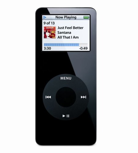 Preisvergleich Produktbild Apple iPod nano MP3-Player 4 GB schwarz