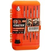 11-in-1 Professional Watch and Phone Repair Screwdriver Set, 5 Double Sided Tips, 10 Tips and 1 Screwdriver Handle