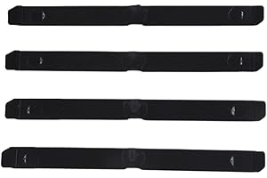 FACULX Juego de 4 cubiertas de techo de coche, repuesto de cubierta de riel de techo, apto para Opel Astra H, OE 5187877 5187878